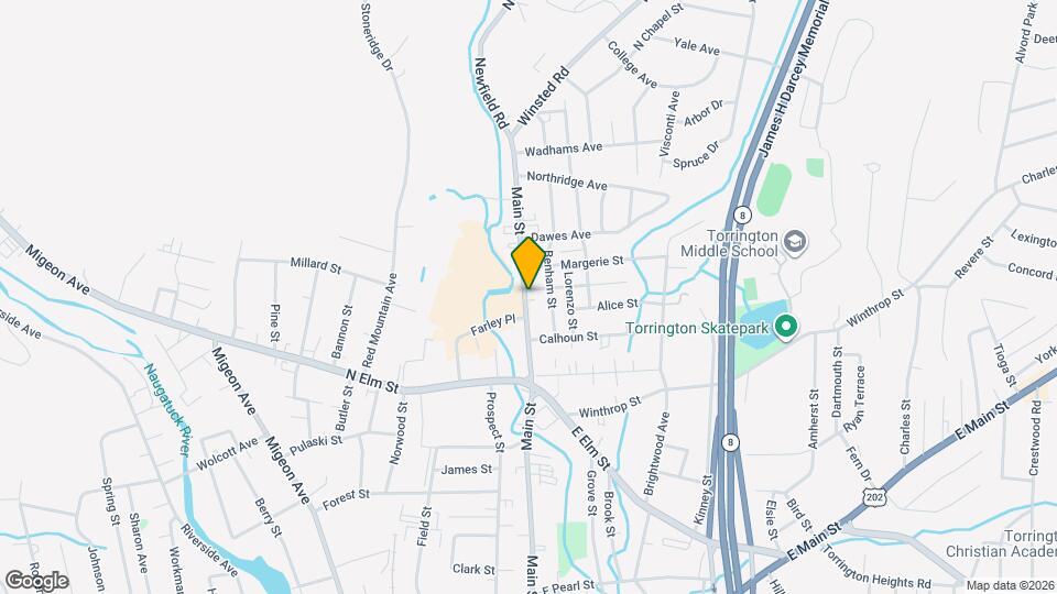 696 Main St Map and Location Details