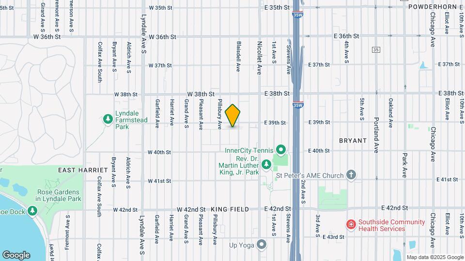 3912 Blaisdell Ave Map and Location Details