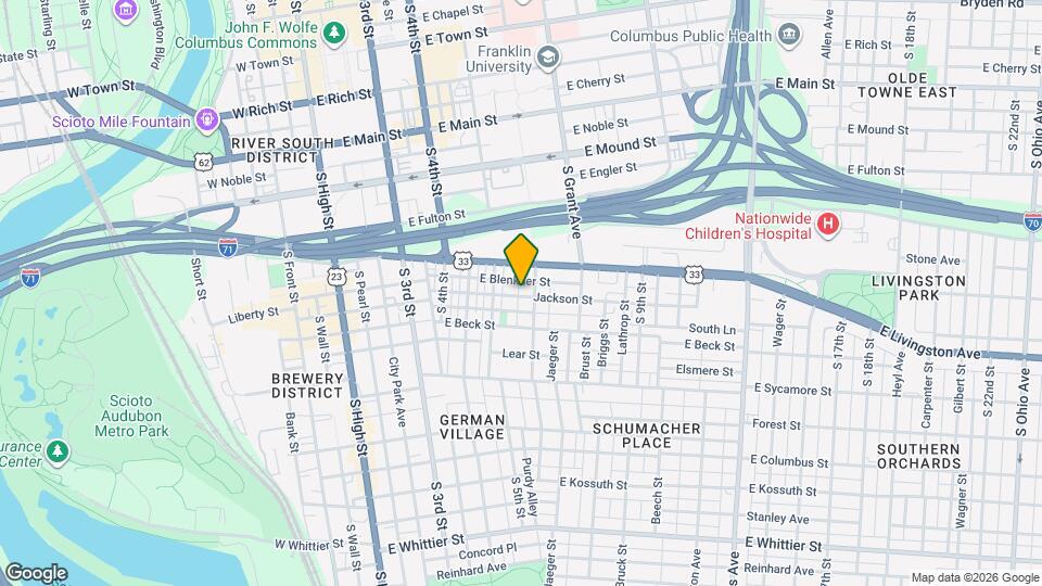 258 Jackson St Map and Location Details