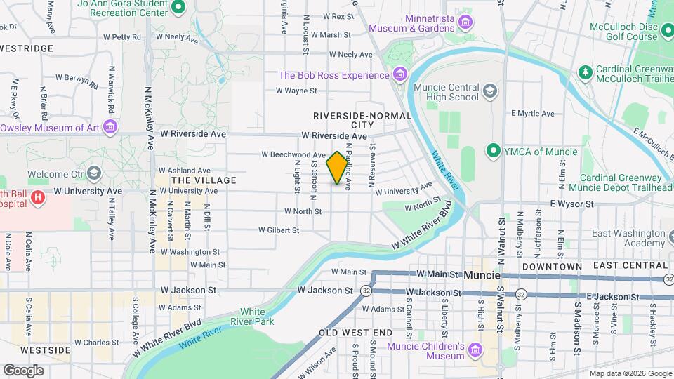 914 W University Ave Map and Location Details