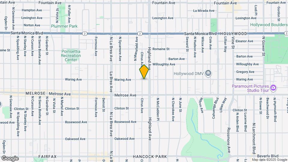 6816 Waring Ave Map and Location Details