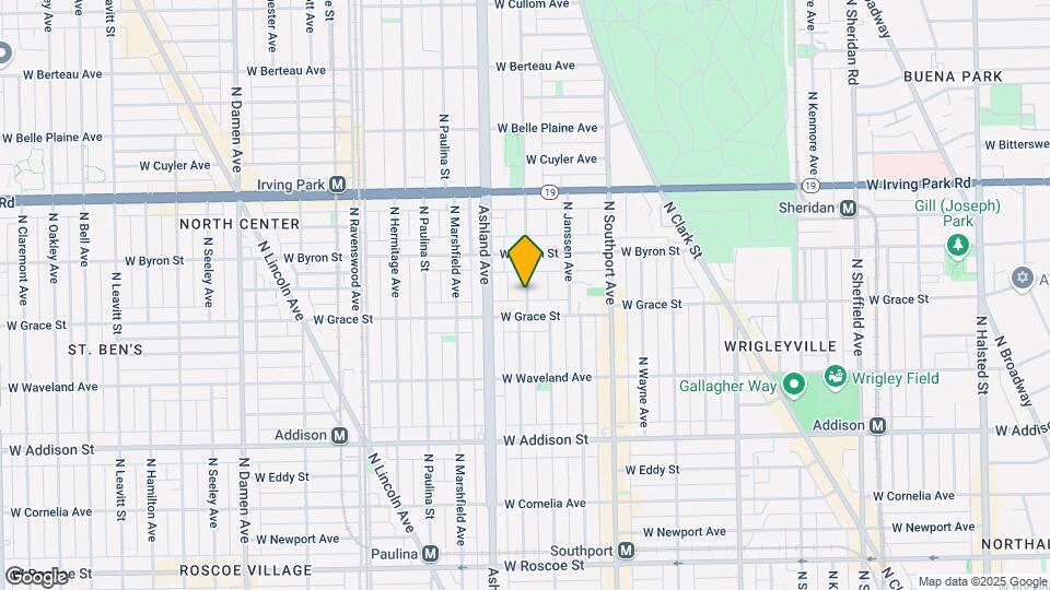 3830 N Greenview Ave, Unit 3817.5-3E Map and Location Details