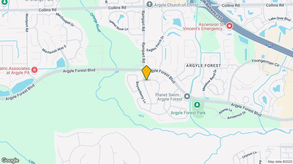 8459 Rampart Rd Map and Location Details
