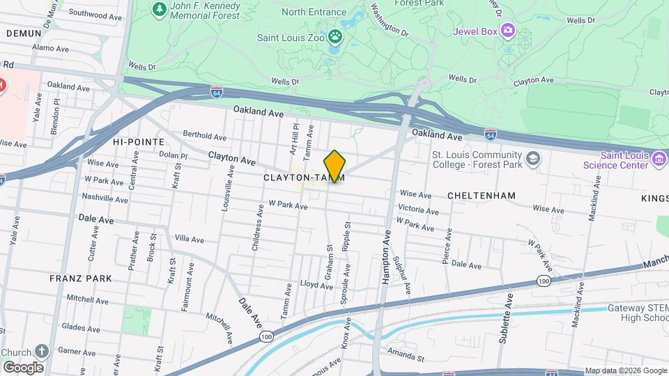 6227 Victoria Ave, Unit 1st Floor Map and Location Details