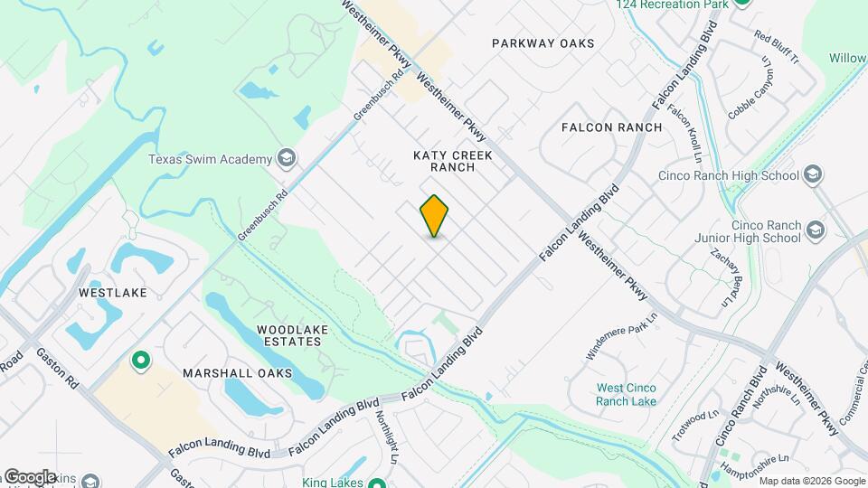 25110 Ginger Ranch Dr Map and Location Details