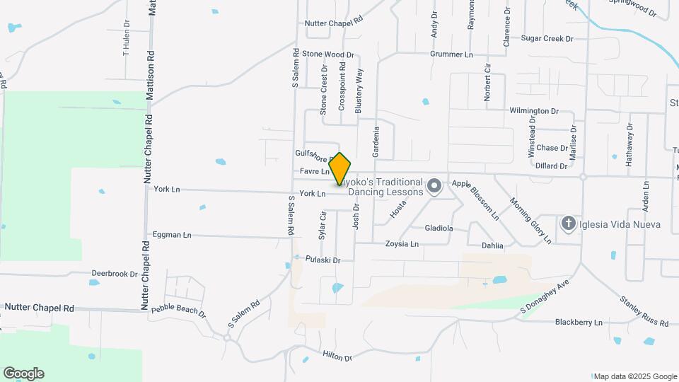 2730 York Ln Map and Location Details