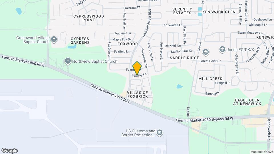 7118 Foxway Ln Mapa y Detalles de la Ubicación