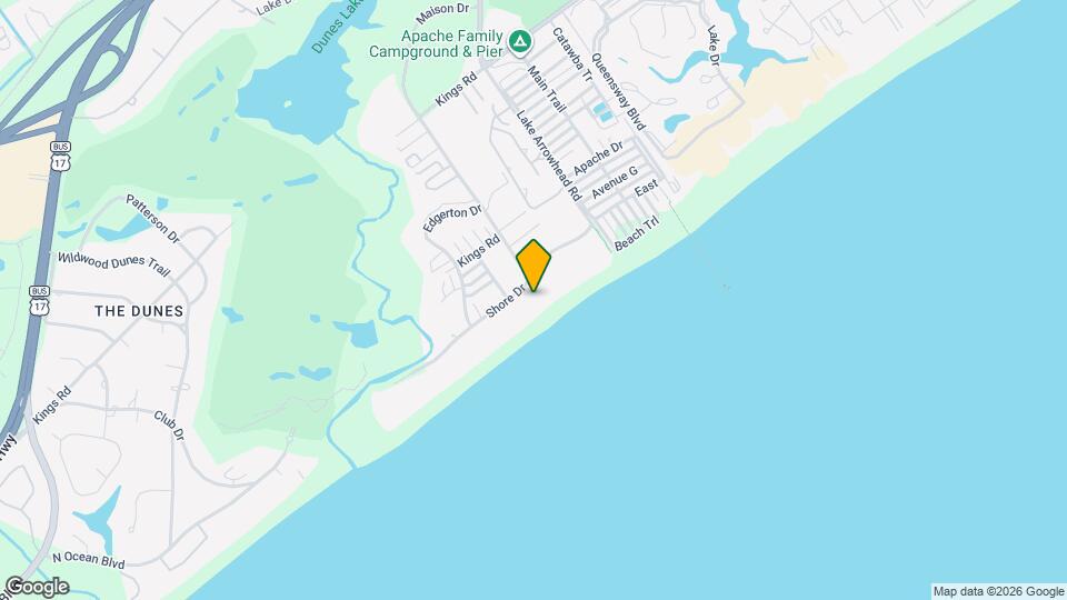 9600 Shore Dr, Unit APATBV A309 Map and Location Details