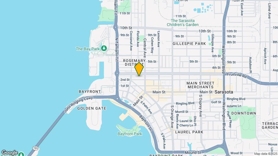 1345 2nd St Map and Location Details