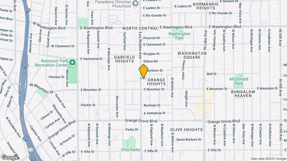 972 Los Robles Ave Map and Location Details