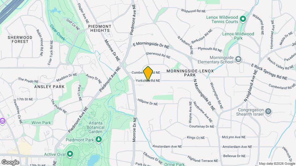 663 Yorkshire Rd NE Map and Location Details