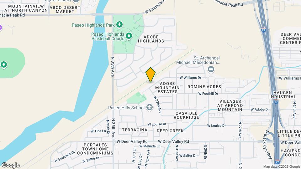 3190 W Williams Dr Mapa y Detalles de la Ubicación
