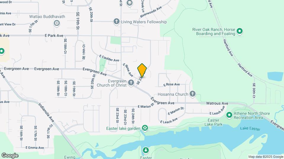 3729 SE 23rd St Map and Location Details