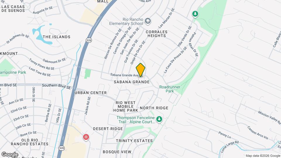 908 Bursum Ln SE Map and Location Details
