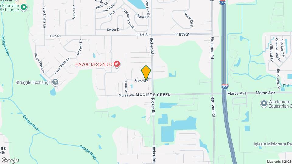 7644 Arancio Dr Map and Location Details