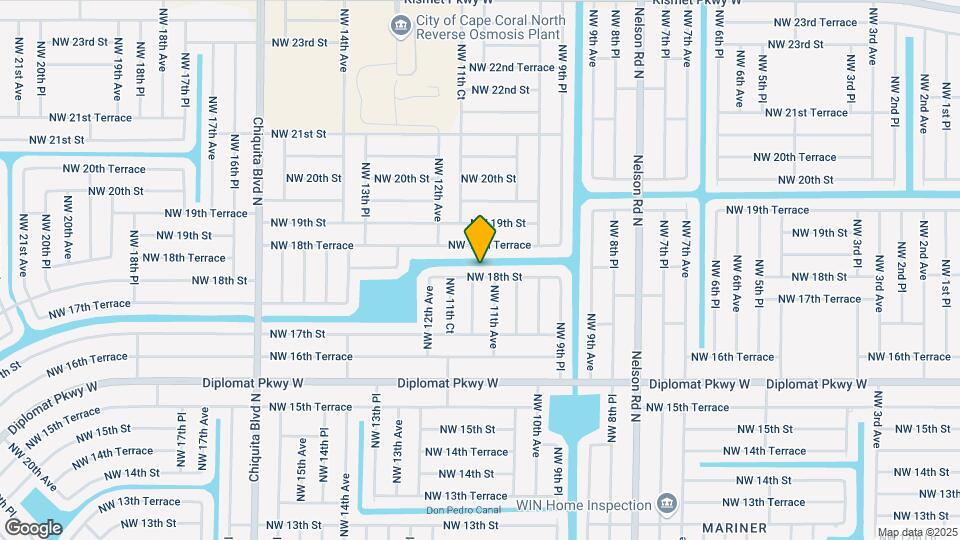 1111 NW 18th St Map and Location Details