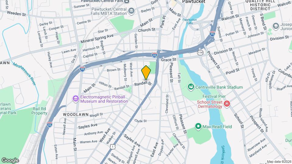 47 Pine St Map and Location Details