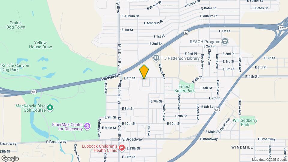 403 Teak Ave Map and Location Details