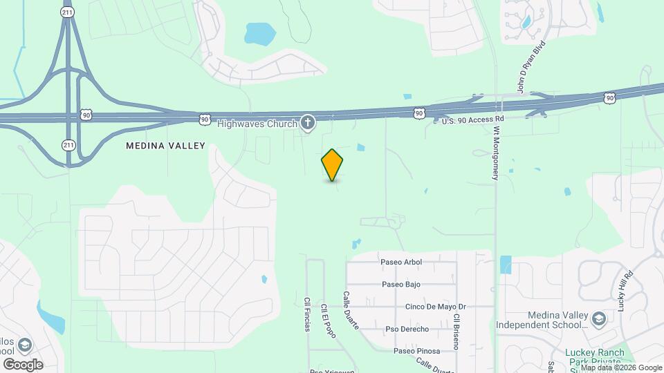 6011 Macdona Ridge Map and Location Details