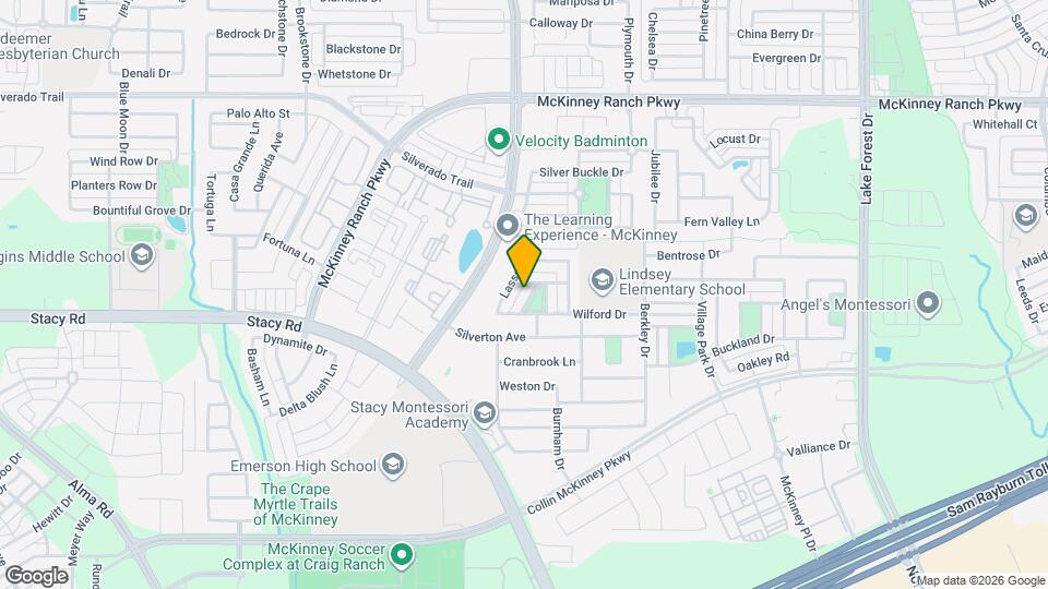 4916 Stray Creek Ln Map and Location Details