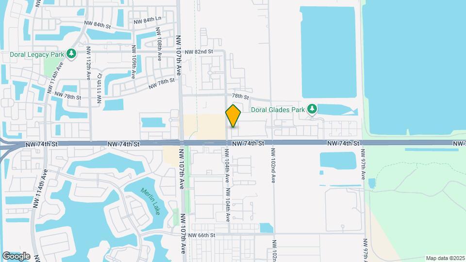 7455 NW 103rd Pl Map and Location Details