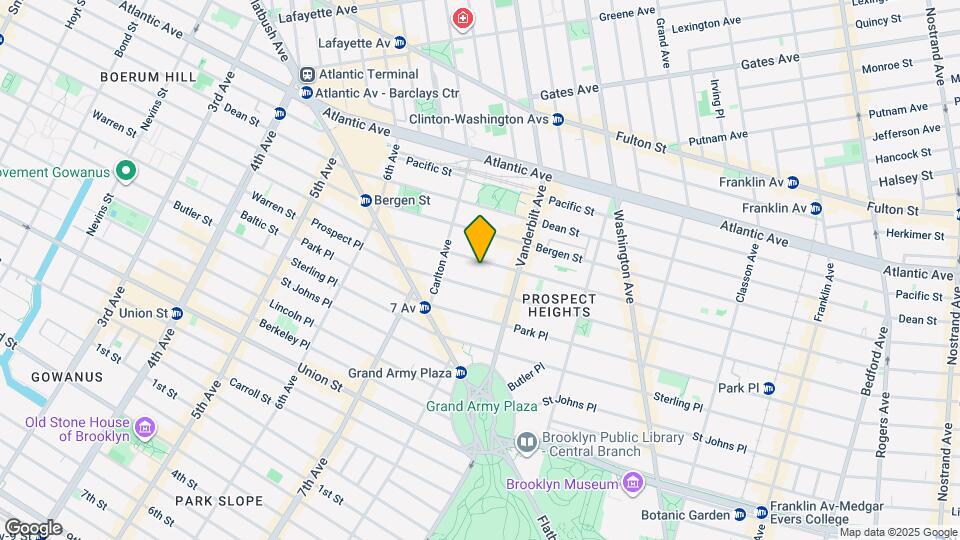 190 St Marks Ave Map and Location Details