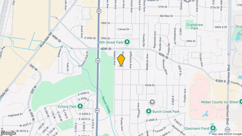 4083 S Porter Ave Map and Location Details