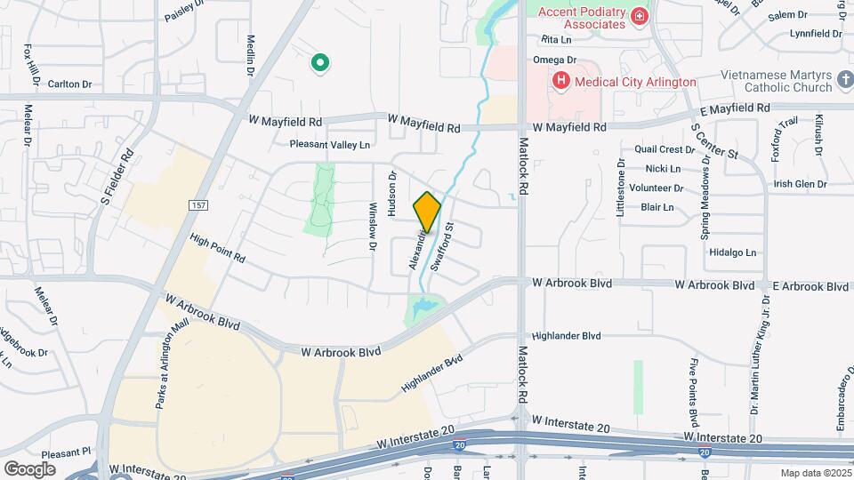 3529 Alexandria Dr Map and Location Details