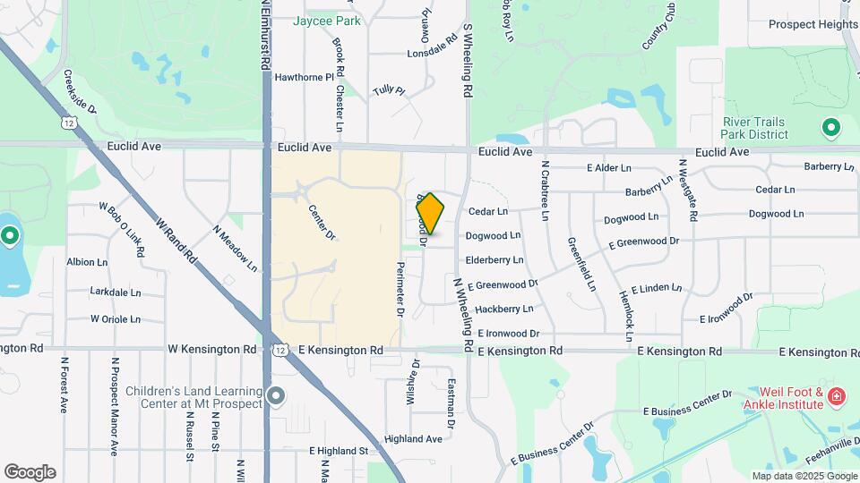 501 E Dogwood Ln Map and Location Details
