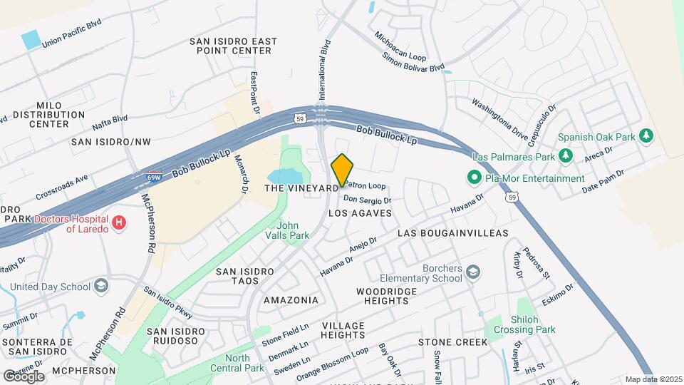 2802 Don Sergio Dr Map and Location Details