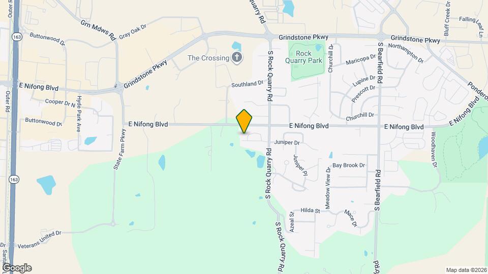 1619-1621-1621 Juniper Dr Map and Location Details