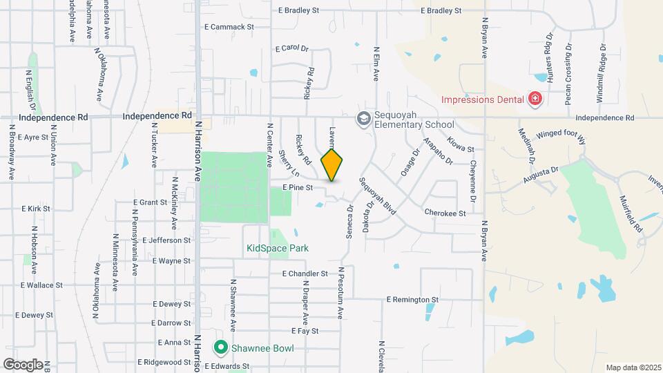 1235 Sherry Ln Map and Location Details