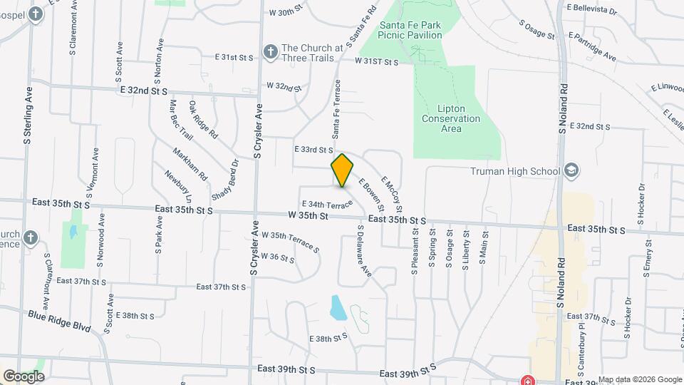 12603 E Erickson Rd Map and Location Details