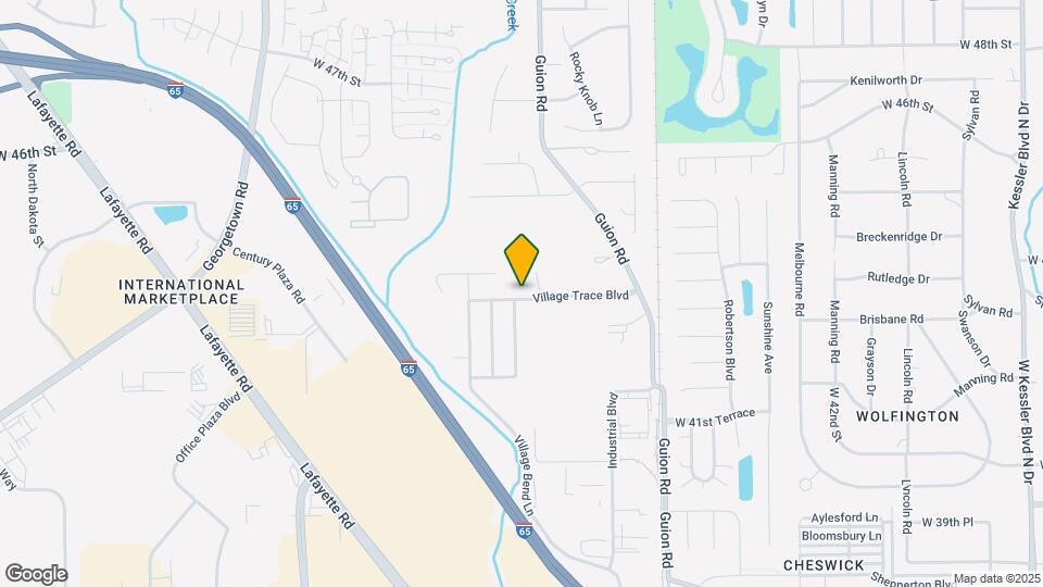 4206 Village Trace Blvd Map and Location Details