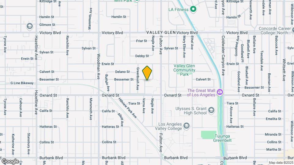 6044 Varna Ave Map and Location Details