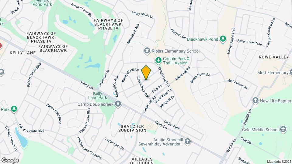 19413 Bridie Path Map and Location Details