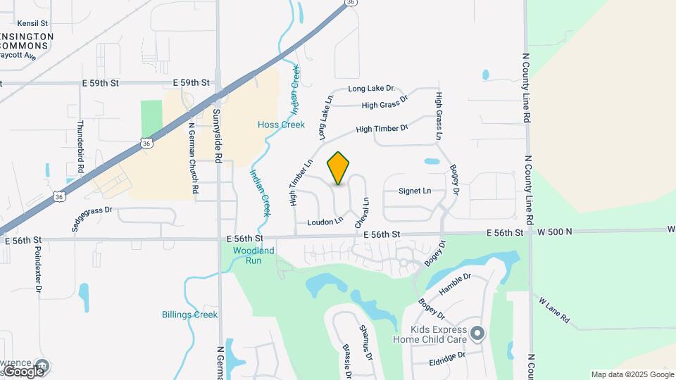 5675 Glass Chimney Ln Map and Location Details