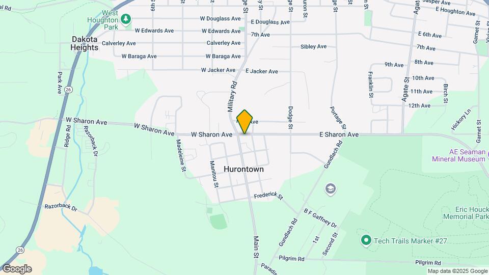 20017 E Sharon Ave Mapa y Detalles de la Ubicación
