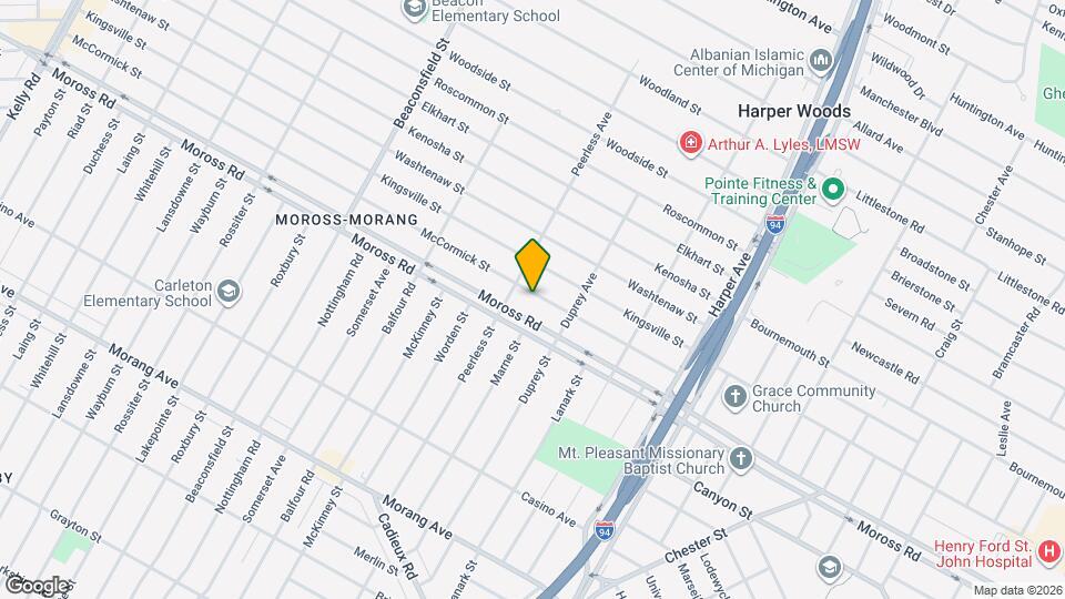 20244 McCormick St Map and Location Details