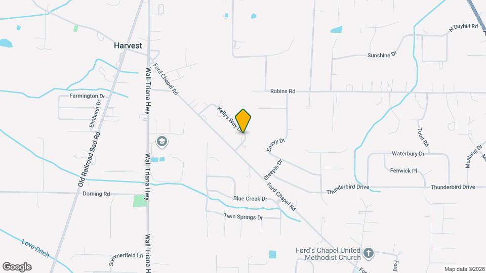 136 Foster Wy Dr Map and Location Details