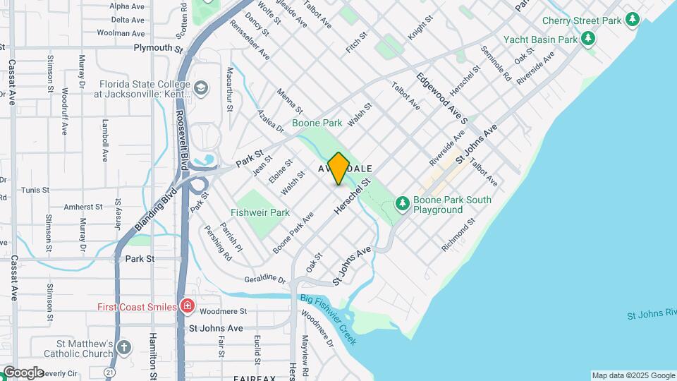 3816 Boone Park Ave Map and Location Details