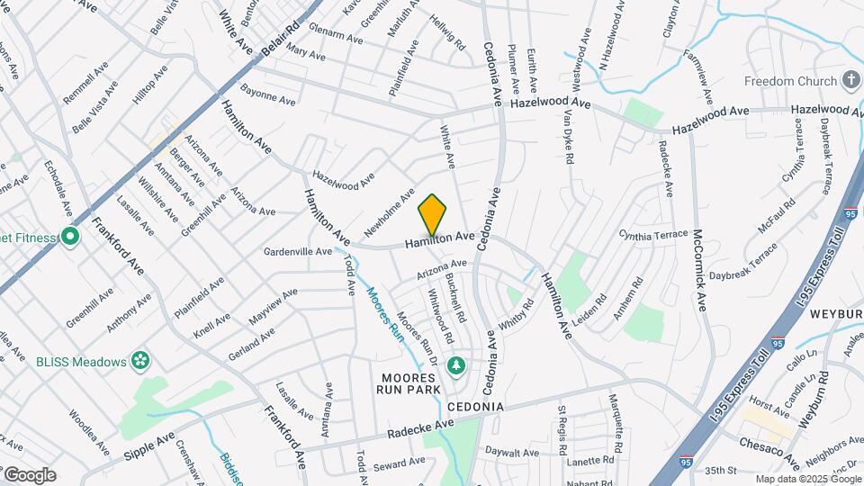 4901 Hamilton Ave Map and Location Details