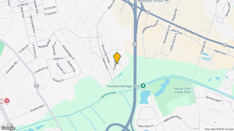 2941 Trails Way Map and Location Details