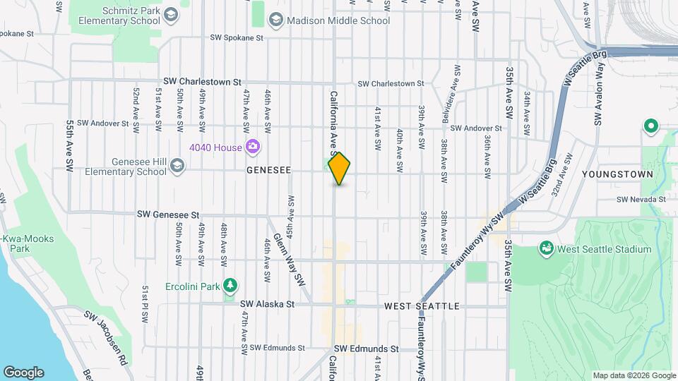 4116 California Ave SW, Unit 304 Mapa y Detalles de la Ubicación