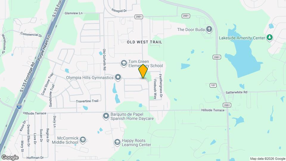 2338 Green Meadows Ln Map and Location Details