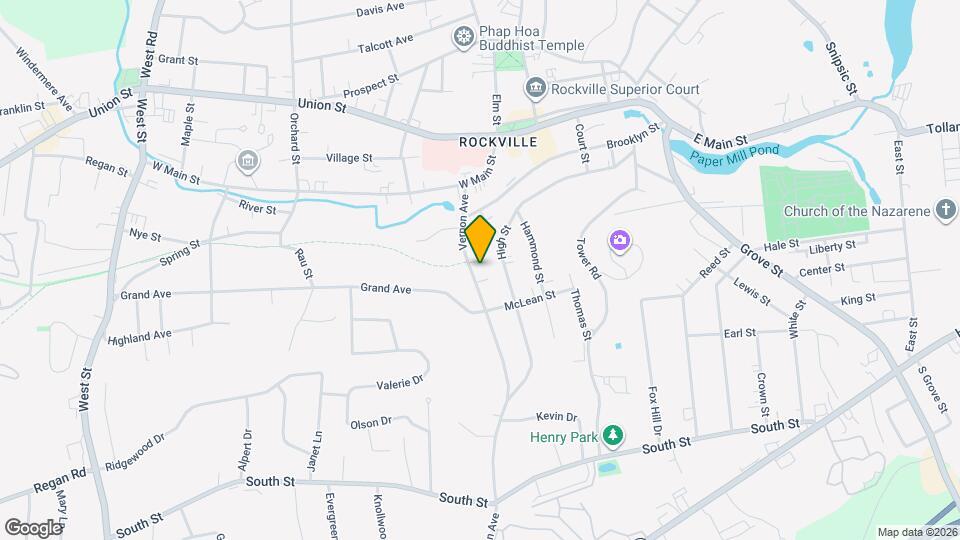 39 Vernon Ave Map and Location Details