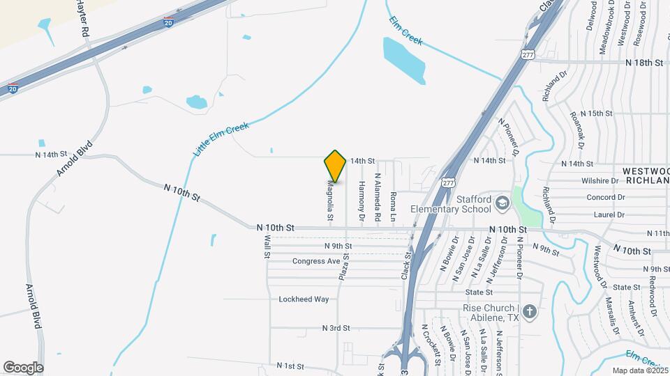 1209 Magnolia St Map and Location Details