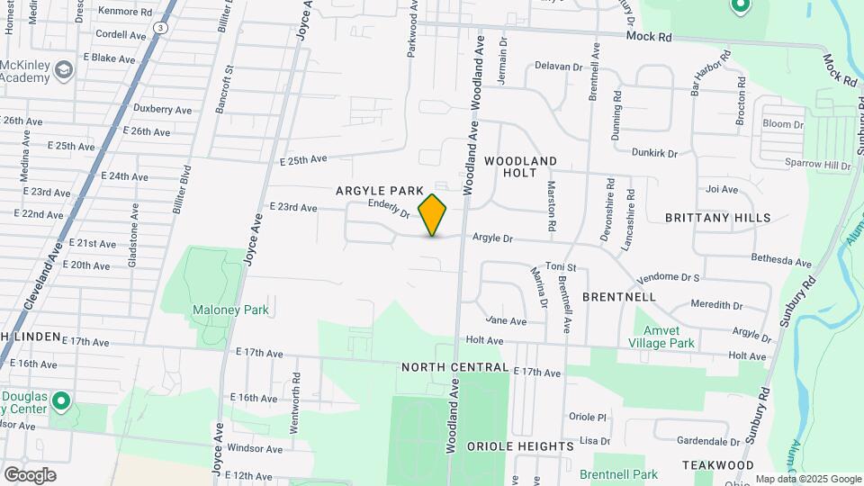 1965 Argyle Dr Map and Location Details