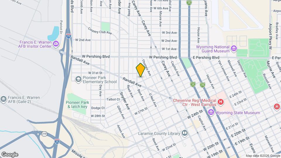 3012 O Neil Ave Map and Location Details