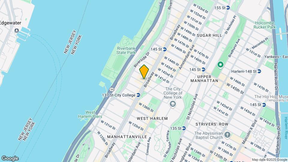 3421-3425 Broadway Mapa y Detalles de la Ubicación